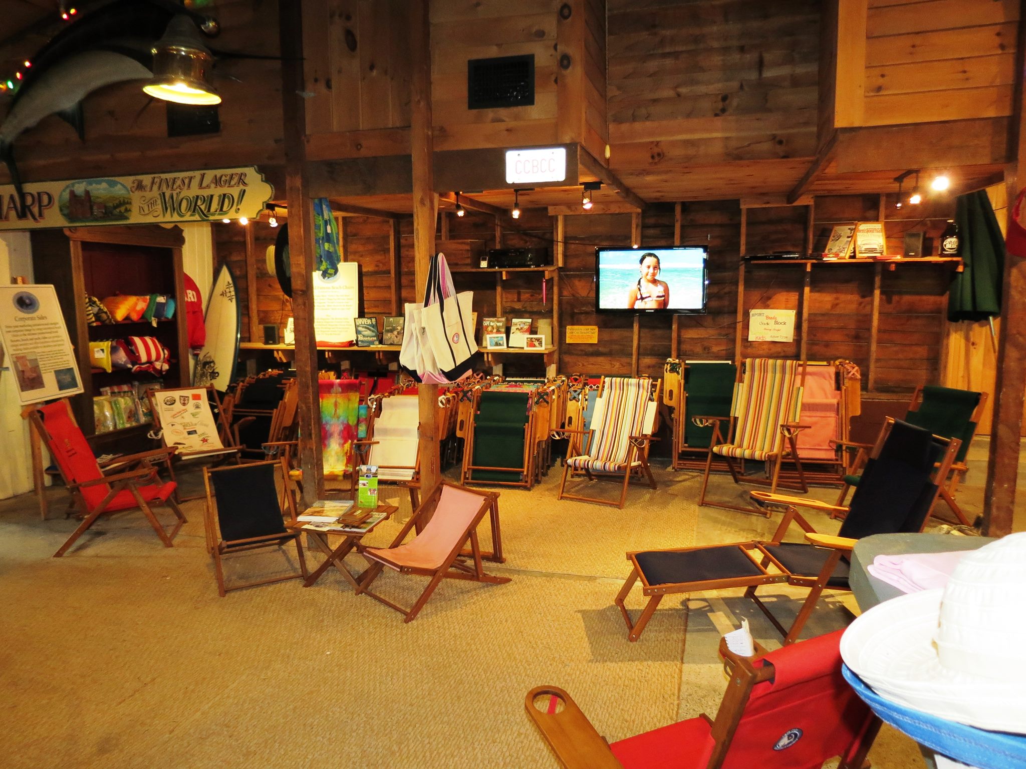 CHAIR ROOM - Cape Cod Beach Chair Company and Adventure Chatham - Cape Cod